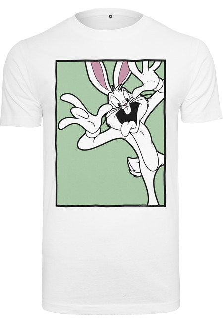 Levně Mr. Tee Looney Tunes Bugs Bunny Funny Face Tee white