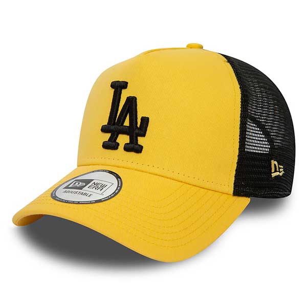 Levně kšiltovka New Era 940 Af Trucker cap LA Dodgers League Essential Yellow