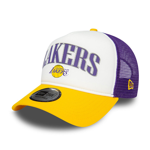 Levně kšiltovka New Era 940 Af Trucker NBA Team Retro Lakers Purple
