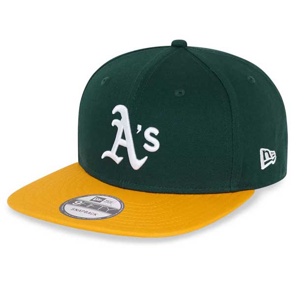 kšiltovka New Era 9Fifty MLB Essential Oakland Athletics Dark Green Snapback Cap
