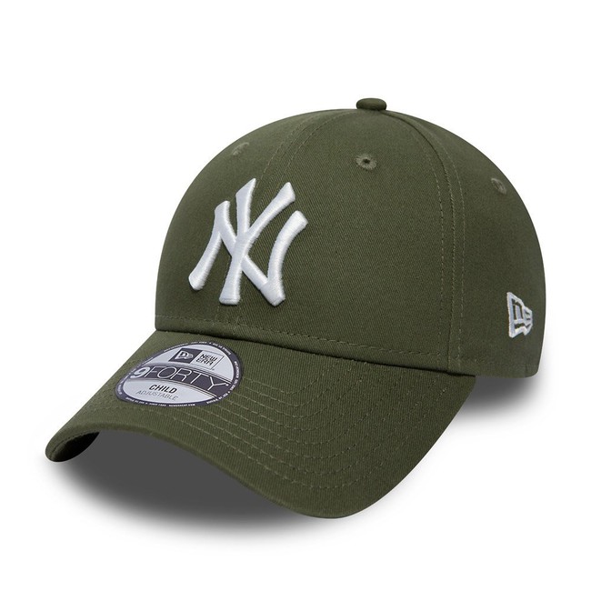 DĚTSKÁ  čepice NEW ERA 9FORTY Kids NY Yankees Khaki cap Adjustable
