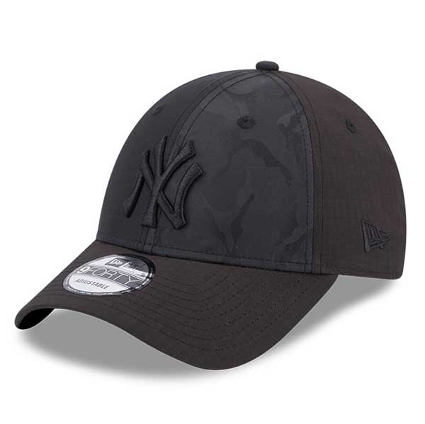 Kšiltovka NEW ERA 9FORTY MLB Multi texture NY Yankees Black cap