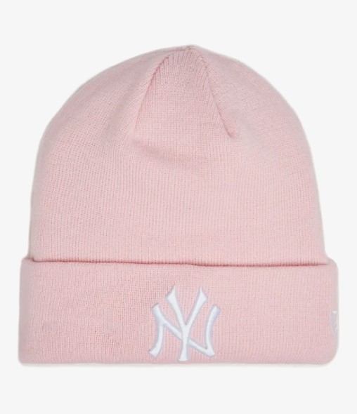 Levně Kulich New Era Essential Knit Cuff Beanie NY Yankees Pink