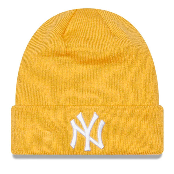 Levně Kulich NEW ERA MLB NY Yankees League essential Cuff Beanie Yellow