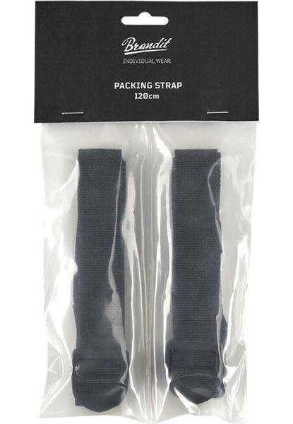 Brandit Packing Straps 120  2 Pack black
