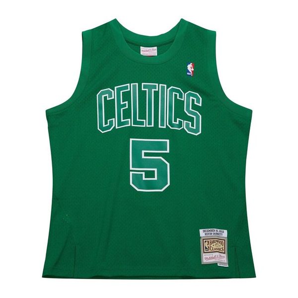 Mitchell & Ness Boston Celtics #5 Kevin Garnett Day Swingman Jersey green