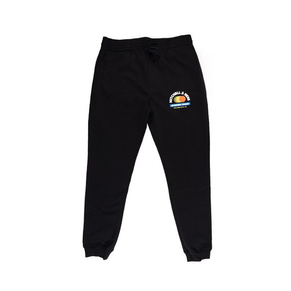 Mitchell & Ness Branded M&N Fashion Graphic Jogger Sweatpants black