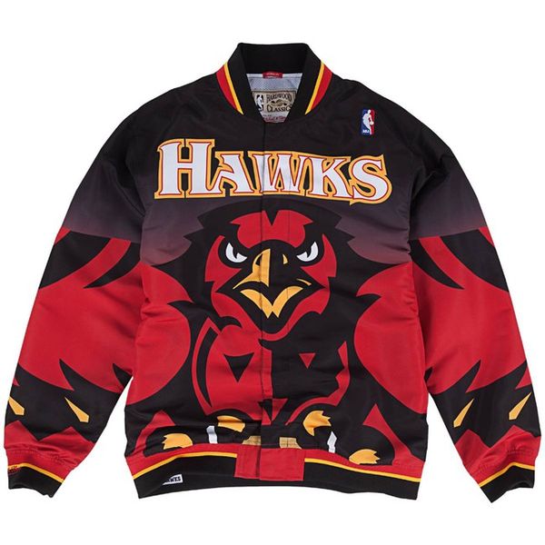 Mitchell & Ness jacket Atlanta Hawks Authentic Warm Up Jacket black