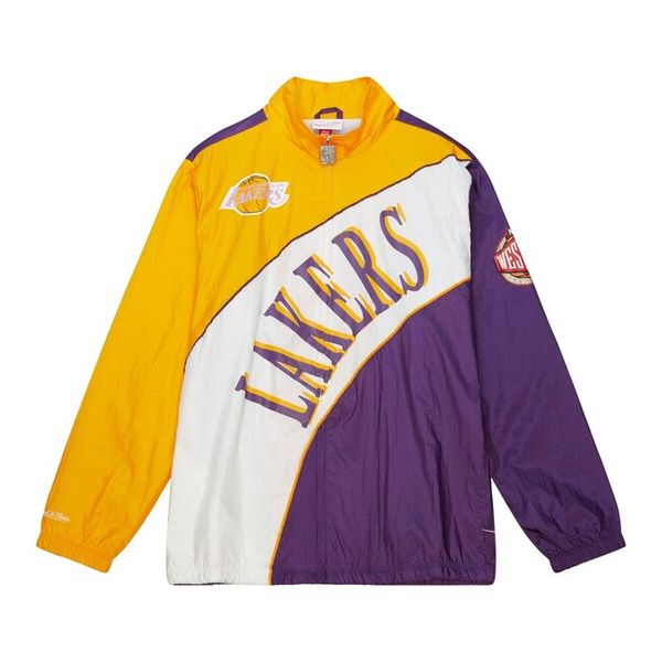 Mitchell & Ness Los Angeles Lakers Arched Retro Lined Windbreaker multi/white