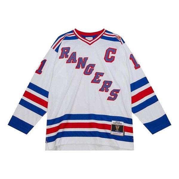Mitchell & Ness New York Rangers #11 Mark Messier NHL White Jersey white