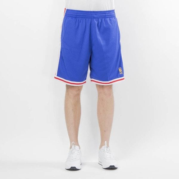 Mitchell & Ness shorts Philadelphia 76ers royal Swingman Shorts 