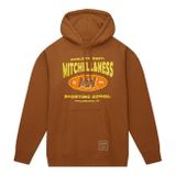 Mitchell & Ness sweatshirt Branded M&N Athletic Dept Hoodie brown