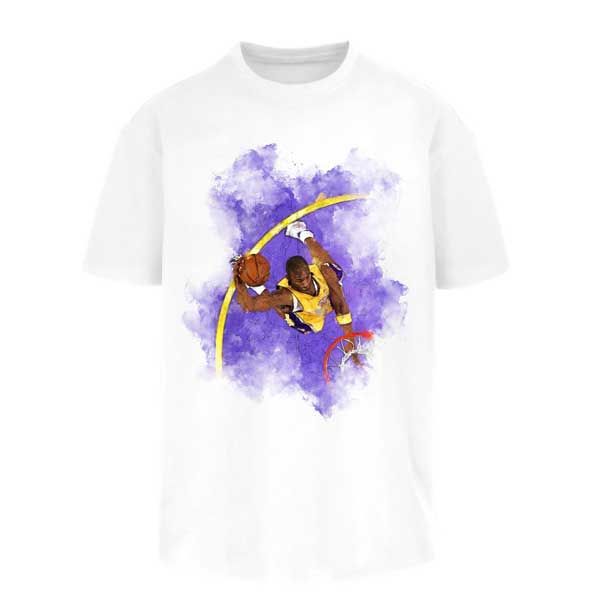 Mr. Tee Basketball Clouds 2.0 Oversize Tee white