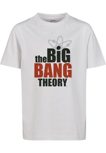 Mr. Tee Kids Big Bang Theory Logo Tee white