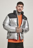 Mr. Tee NASA Two-Toned Puffer Jacket cool grey