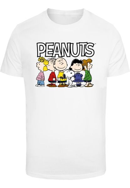 Mr. Tee Peanuts Group Tee white