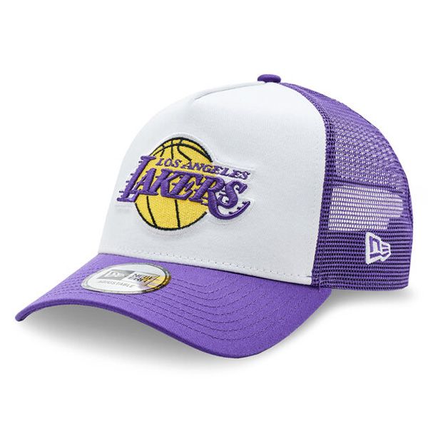 kšiltovka New Era 940 Af Trucker NBA Team Clear Lakers Purple