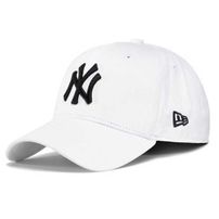 Kšiltovka New Era 9Forty MLB League Basic NY Yankees White Black