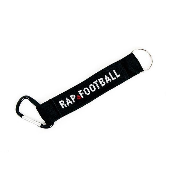 Přívěsek na klíče Rap Football Basic Logo Keychain Black