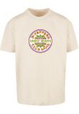 Urban Classics Beatles - St Peppers Lonely Hearts Heavy Oversize Tee sand