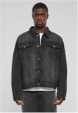 Urban Classics Heavy Ounce Boxy Denim Jacket black washed