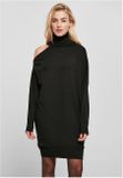 Urban Classics Ladies One Shoulder Knit Dress black