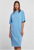 Urban Classics Ladies Organic Long Oversized Tee Dress horizonblue