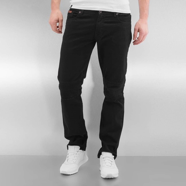 Levně Rocawear / Straight Fit Jeans Quilted in black