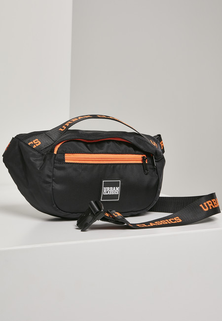 Levně Urban Classics Basic Shoulder Bag black/orange