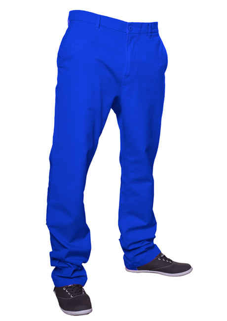 Levně Urban Classics Chino Pants blue