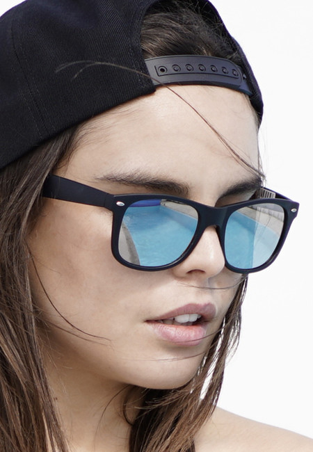 Levně Urban Classics Sunglasses Likoma Youth blk/blue