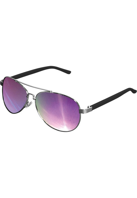 Levně Urban Classics Sunglasses Mumbo Mirror silver/purple