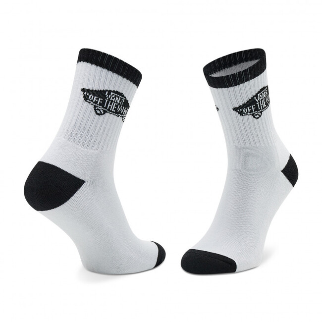 Levně Ponožky VANS ART HALF CREW (6.5-9, 1P) WHITE-BLACK