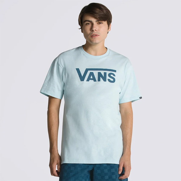 Levně Pánské Tričko Vans MN VANS CLASSIC Blue Glow